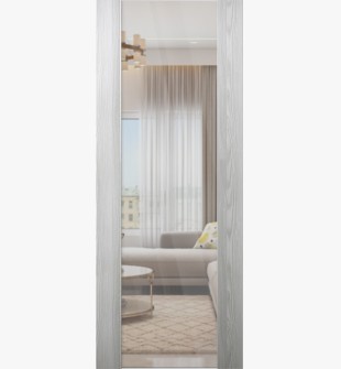 Avon 202 Clear Vetro Ribeira Ash Slab doors