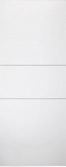 DOOR SLAB OPTIMA 2H SNOW WHITE 28" X 80" X 1 3/4" SOLID CORE