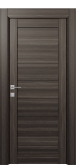 Alda Gray Oak Single Doors