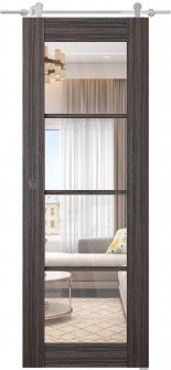 Palladio 4 Lite Clear Vetro Gray Oak