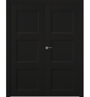 Oxford Uno 07 2Rn Black Matte Double doors