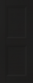 DOOR SLAB OXFORD DUO 07 RN BLACK MATTE 28" X 84" X 1 3/4"