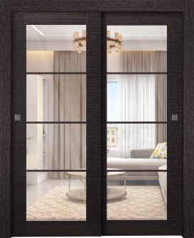 Avanti 4 Lite Clear Vetro Black Apricot