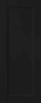 DOOR SLAB OXFORD UNO 07 BLACK MATTE 36" X 84" X 1 3/4"