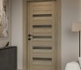 Leora Vetro Shambor Modern Interior Door by Belldinni
