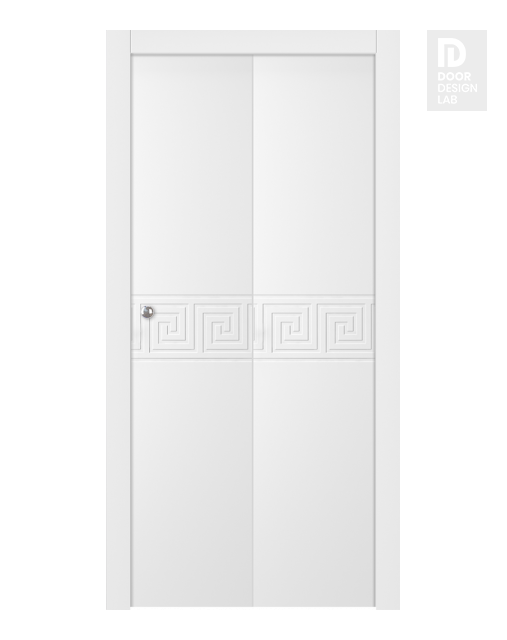 Athena Snow White Bi-folding doors