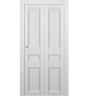 Oxford Uno 07 2R Snow White Bi-folding doors