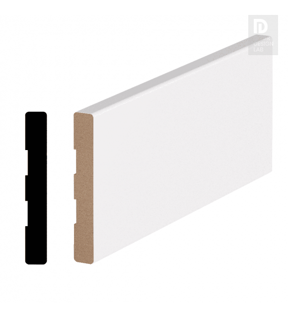Modern Interior BASE MOLDING TYPE 90/12 SNOW WHITE 96"