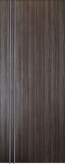 DOOR SLAB PALLADIO 2V GRAY OAK 28" X 80" X 1 9/16" SOLID CORE