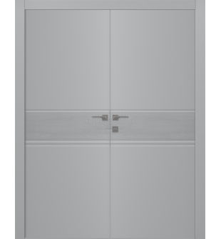 Twinwood 2 Light Grey Double doors