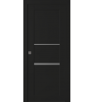 Avon 07 3H Black Matte Pocket doors