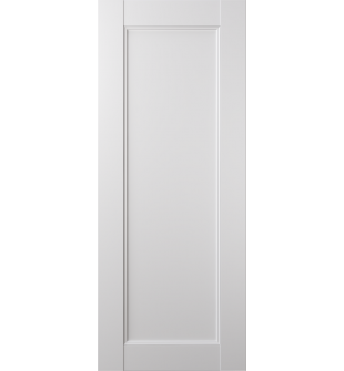 DOOR SLAB OXFORD UNO 07 SNOW WHITE 30" X 80" X 1 3/4"