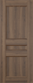 DOOR SLAB OXFORD UNO 07 2R PECAN NUTWOOD 32" X 80" X 1 3/4"