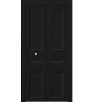 Oxford Duo 07 2R Black Matte Bi-folding doors