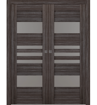 Leti Vetro Gray Oak Double