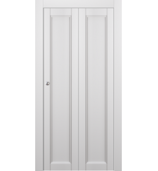 Oxford Uno 07 Snow White Bi-folding doors