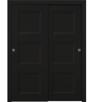 Oxford Duo 07 2Rn Black Matte Bypass doors