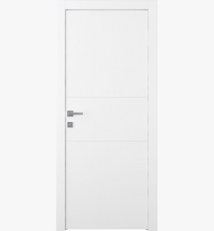 Palladio 2H Bianco Noble Hinged doors