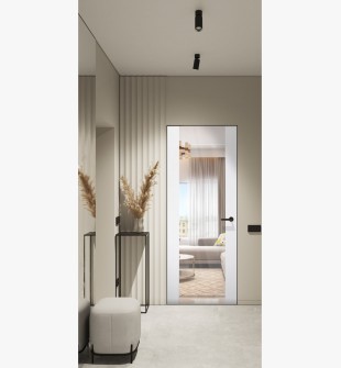 Smart Pro H3g Clear Vetro Polar White Frameless