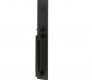 EMTEK HERCULES SMOOTH FULL LENGTH DOUBLE CYLINDER KEYD 4226 FLAT BLACK US19 for Steel Front Doors