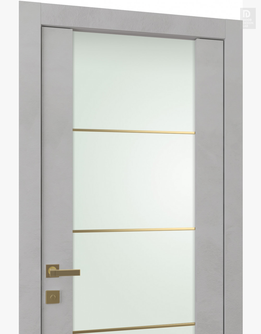 Modern Interior Door Avon H Gold Vetro Light Urban Bi Fold For At Door Design Lab