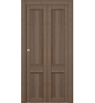 Oxford Uno 07 R Pecan Nutwood Bi-folding doors