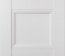 Modern Interior DOOR SLAB OXFORD DUO 07 2RN SNOW WHITE 18" X 84" X 1 3/4"