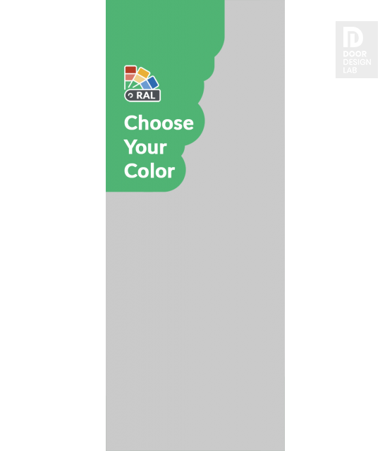 Modern Interior DOOR SLAB FLUSH CUSTOM PAINTED 18" X 80" X 1 3/4" SOLID CORE