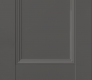 Modern Interior DOOR SLAB OXFORD DUO 07 R GRAY MATTE 24" X 80" X 1 3/4"
