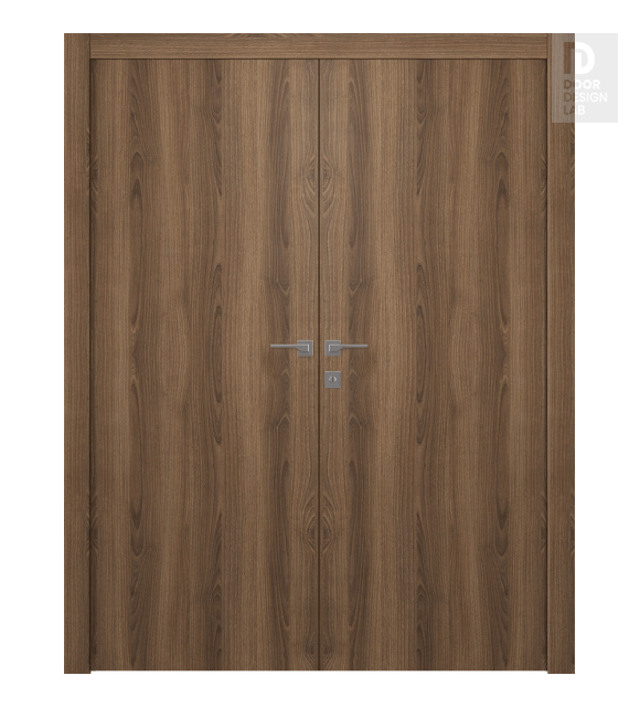 Optima Pecan Nutwood (Brown) Double doors