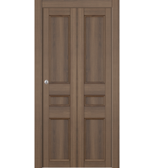 Oxford Uno 07 2R Pecan Nutwood Bi-folding doors