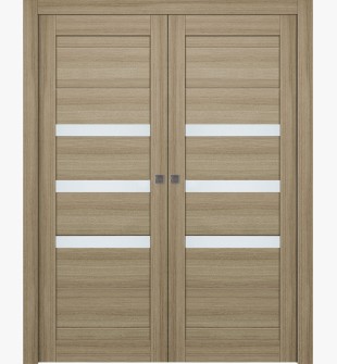 Dora Vetro Shambor Double pocket doors