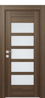 Avon 07-07 Vetro Pecan Nutwood Single Doors