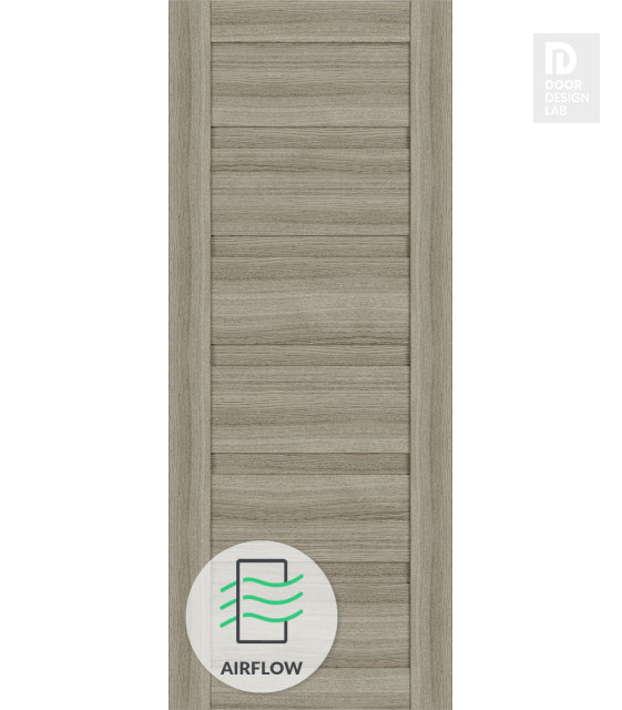 DOOR SLAB LOUVER SHAMBOR 28" X 92 1/2" X 1 3/4"