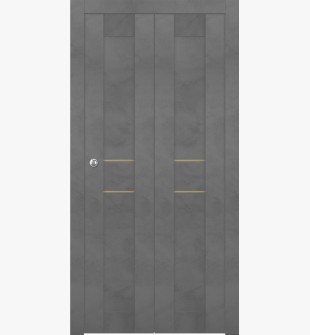 Avon 07 2Hn Gold Dark Urban Bi-folding doors