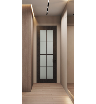 Avanti 8 Lite Vetro Black Apricot Frameless