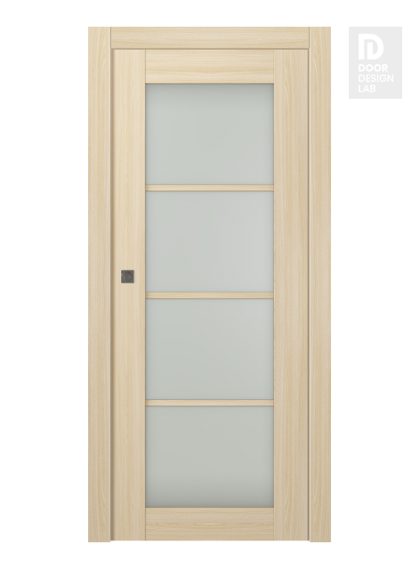 Avon 4 Lite Vetro Loire Ash Pocket doors