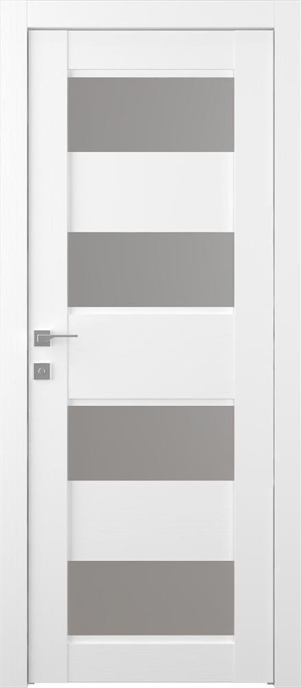 Modern interior door Della Vetro Bianco Noble for $309.00 | Door Design Lab