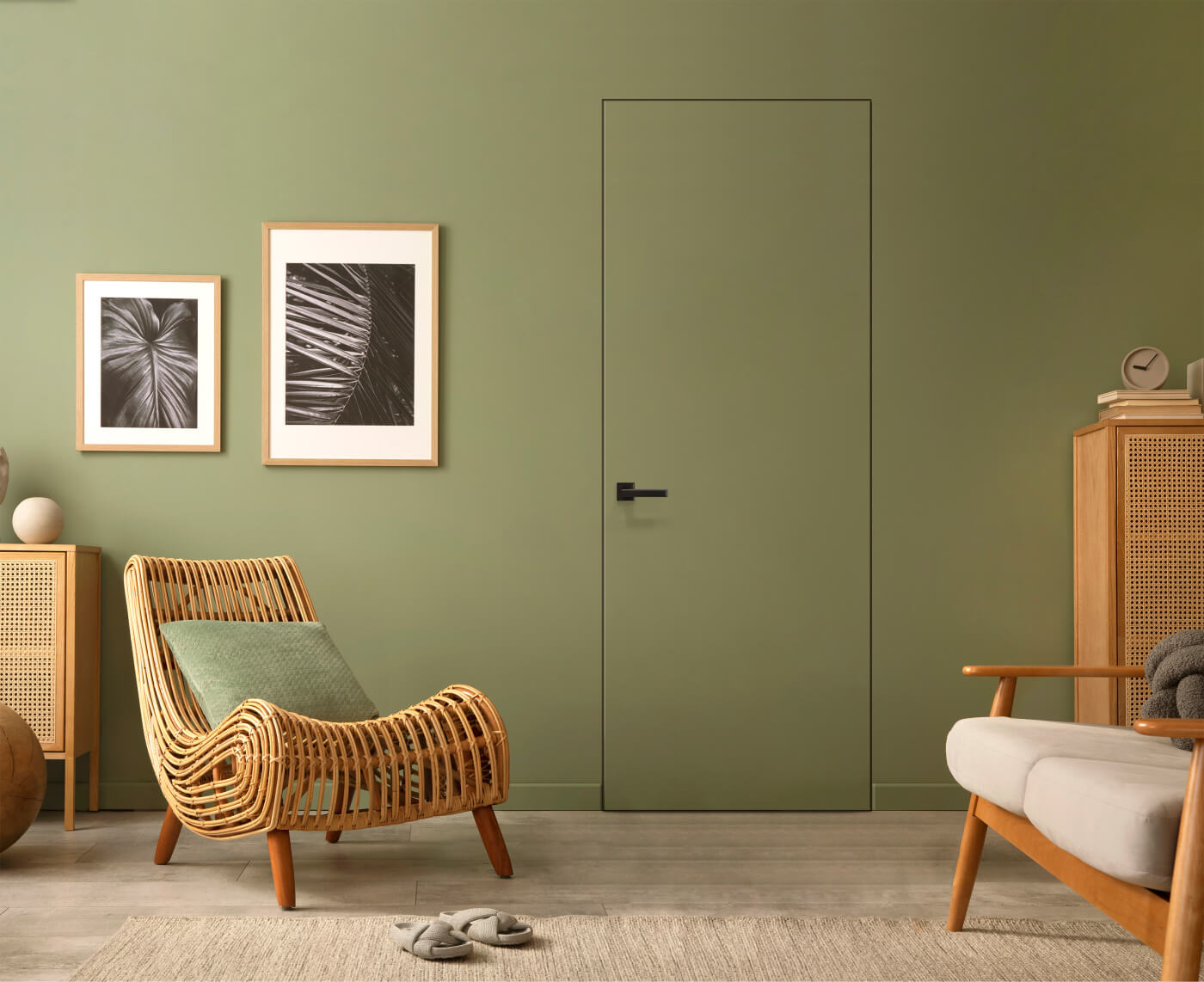 Modern interior Primed Door White Pocket doors Door Design Lab