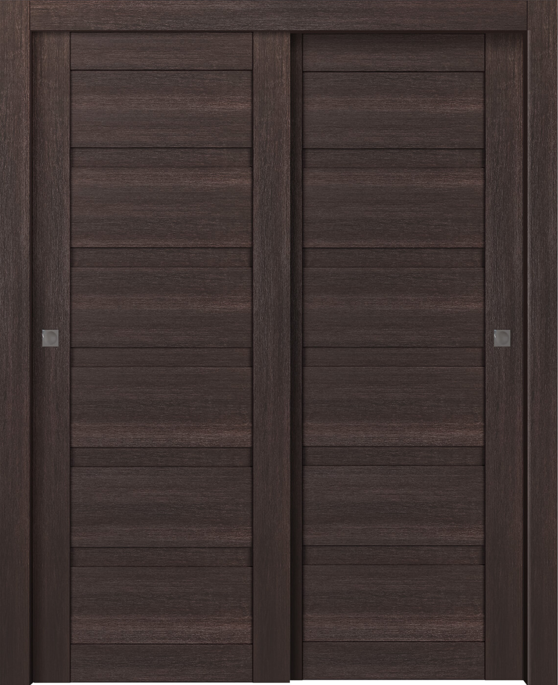 Modern interior door Louver Veralinga Oak Bypass doors for $704.00 ...