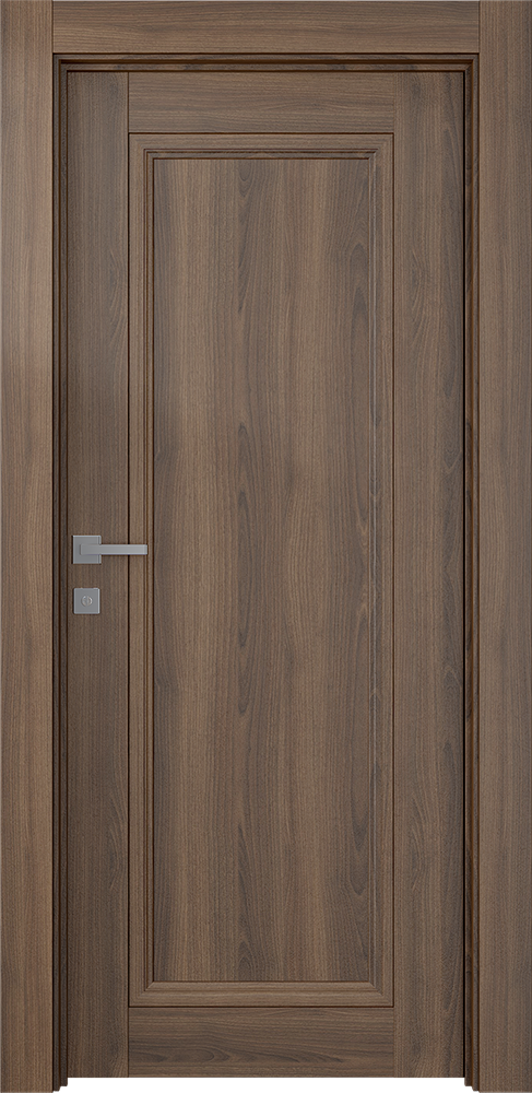 Modern interior door Oxford Duo 07 Pecan Nutwood for $368.00 | Door ...