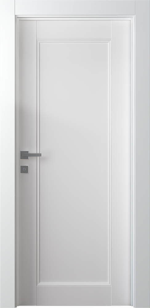 Modern interior door Oxford Uno 07 Snow White for $352.00 | Door Design Lab