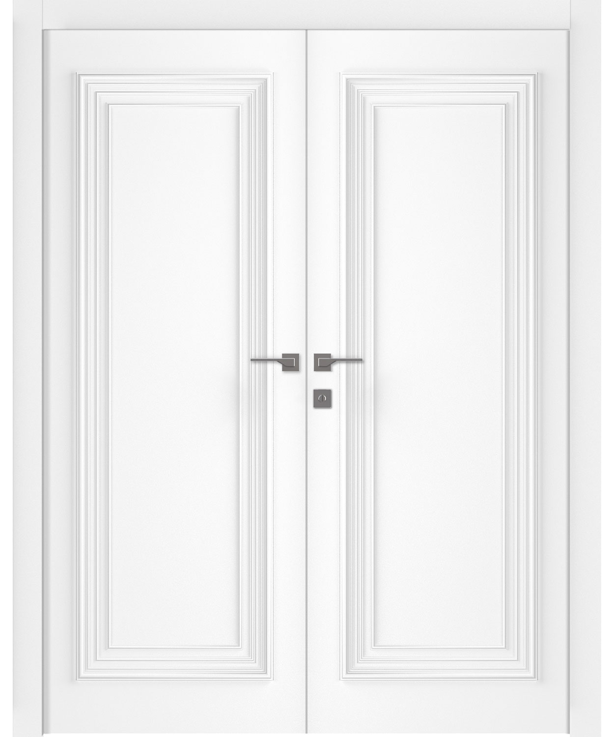 Modern interior door Palazzo 1 Polar White Double doors for $1,398.00 ...