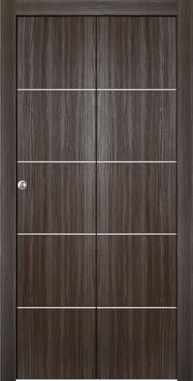 Modern interior door Palladio 4H Gray Oak Bi-folding doors for $700.00 ...