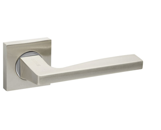 Brushed chrome deals door handles