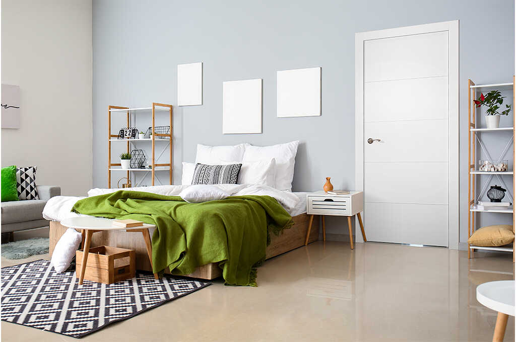 Arvika POLAR WHITE BELLDINNI MODERN INTERIOR DOOR