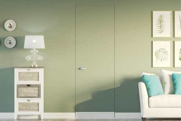 frameless door jamb