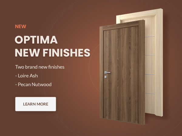 Door Design Lab Optima collection has got new finish colors