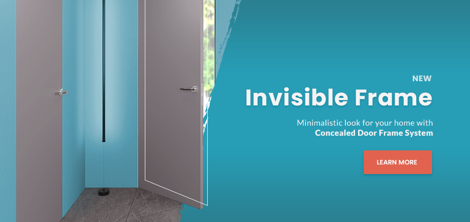 Belldinni Invisible door frame