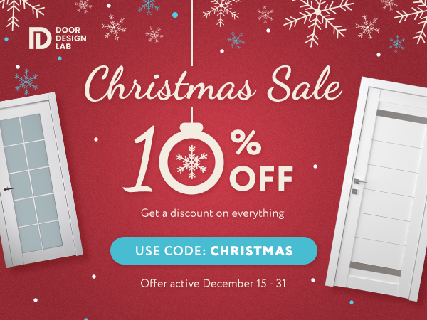 Christmas Door Sale '22: 10% off on all assortment